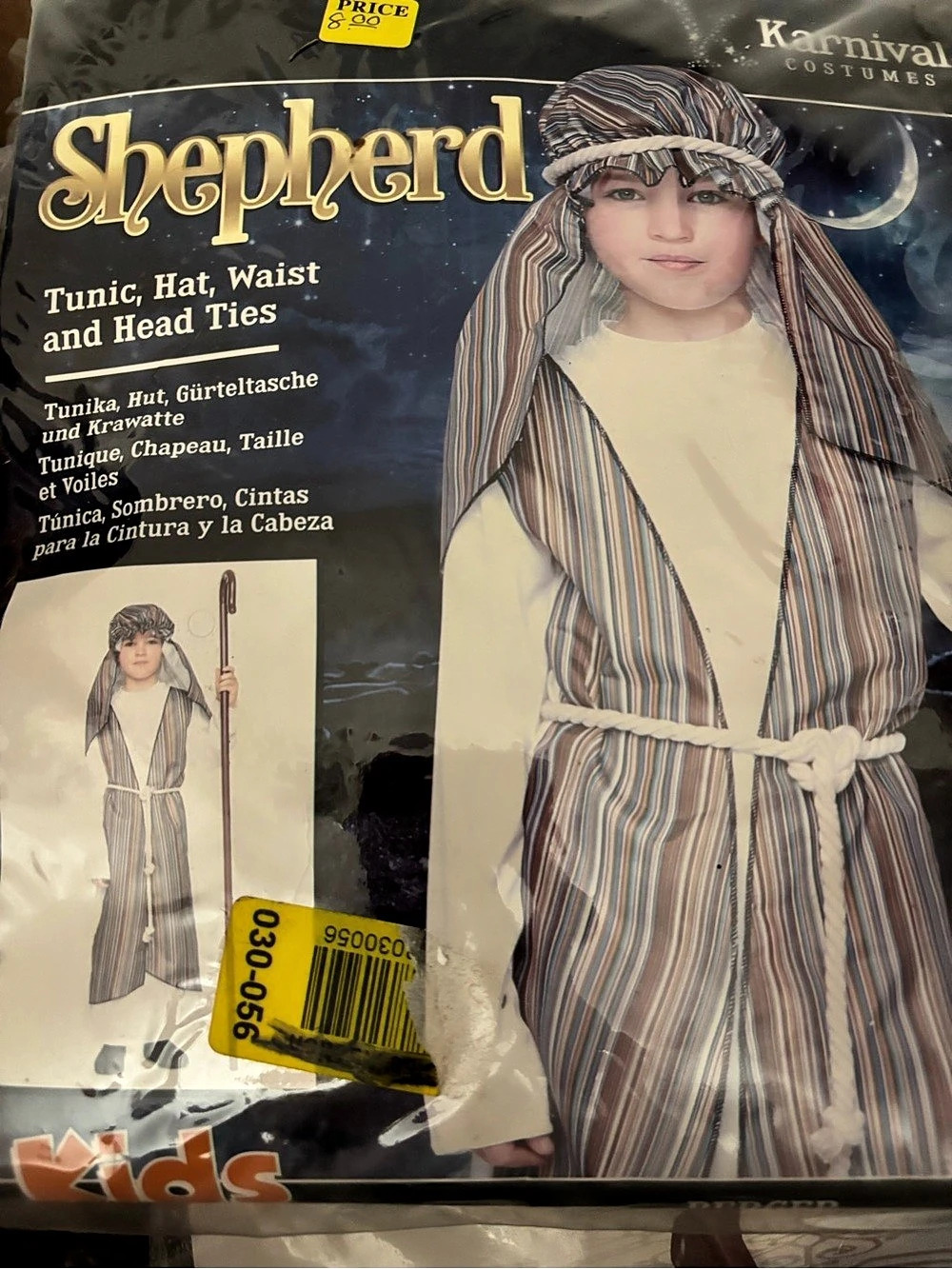 Karnival Costumes Shepherd Costume Boys 3T-6X